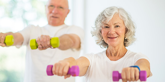 silver sneakers dumbbell exercises