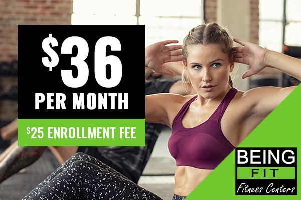 $36 per month, $100 enrollment fee